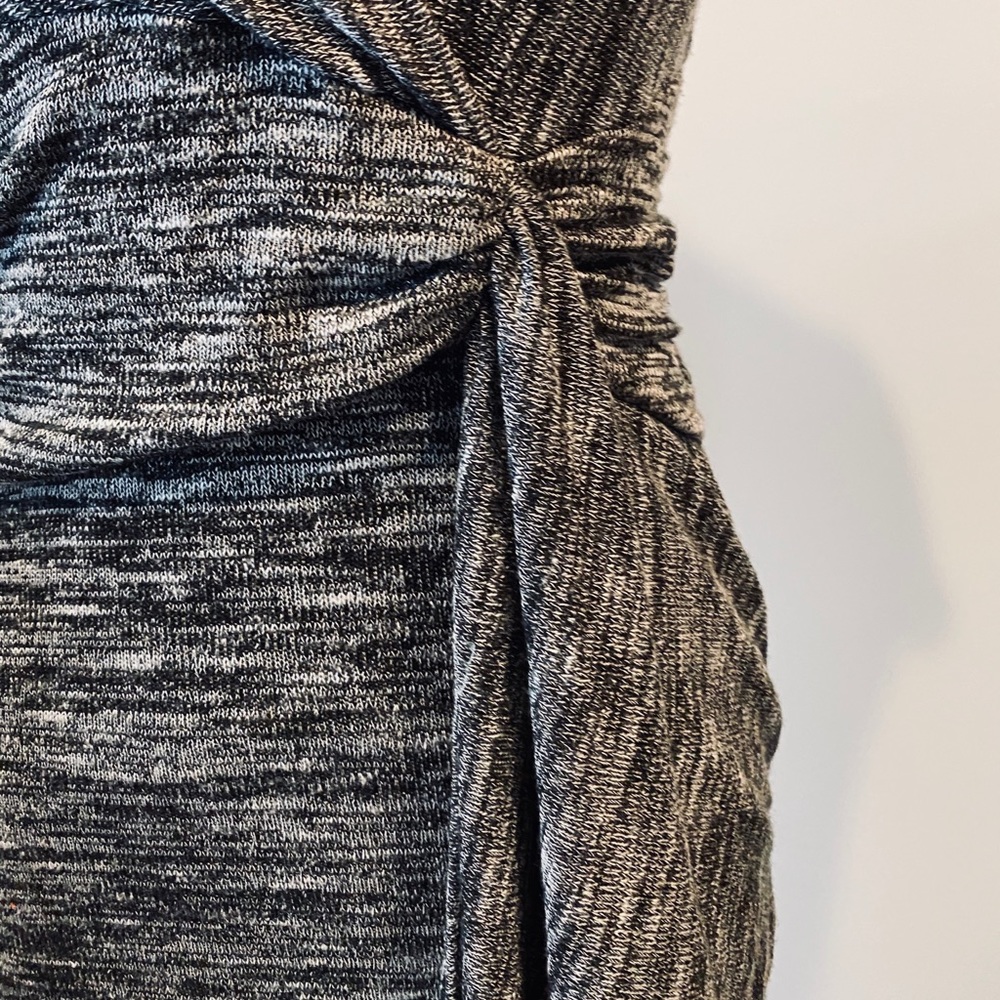 ANTHROPOLOGIE Maeve Cinched Surplice Knit Dress - Picture 3 of 8